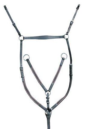 Collier de chasse ferrures argentées