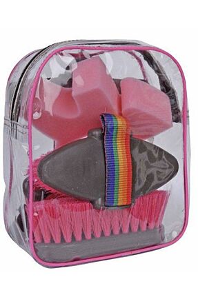 Grooming bag, set of 5 pieces